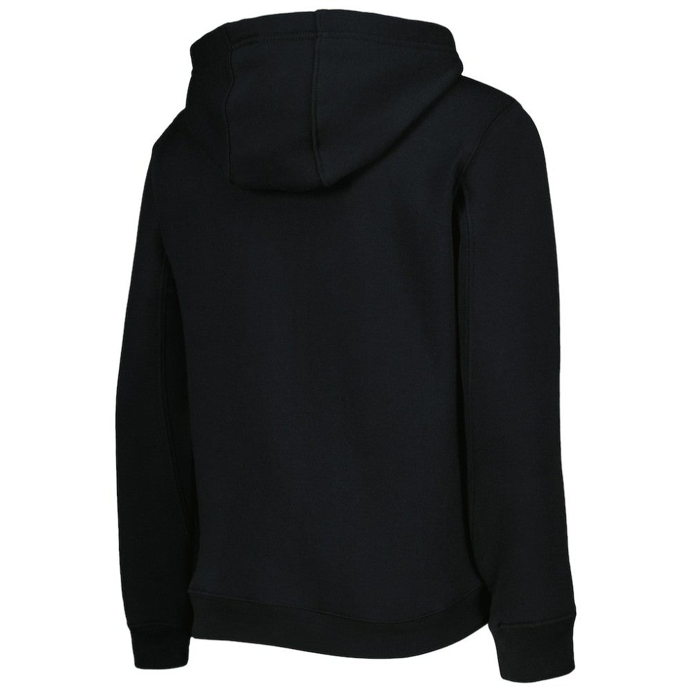 Pittsburgh Pirates Youth Wordmark Full-Zip Fleece Hoodie - Black - MLB Sale