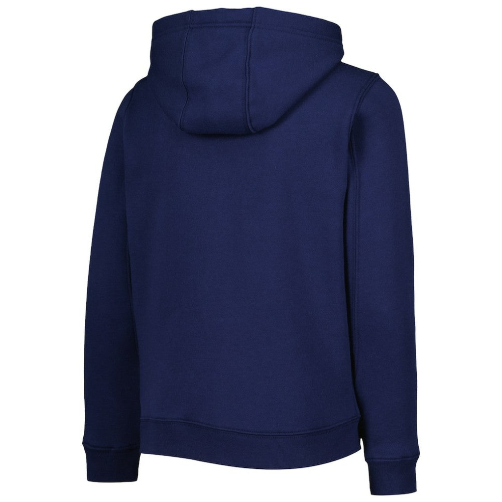 Detroit Tigers Youth Wordmark Full-Zip Fleece Hoodie - Navy - MLB on Sale