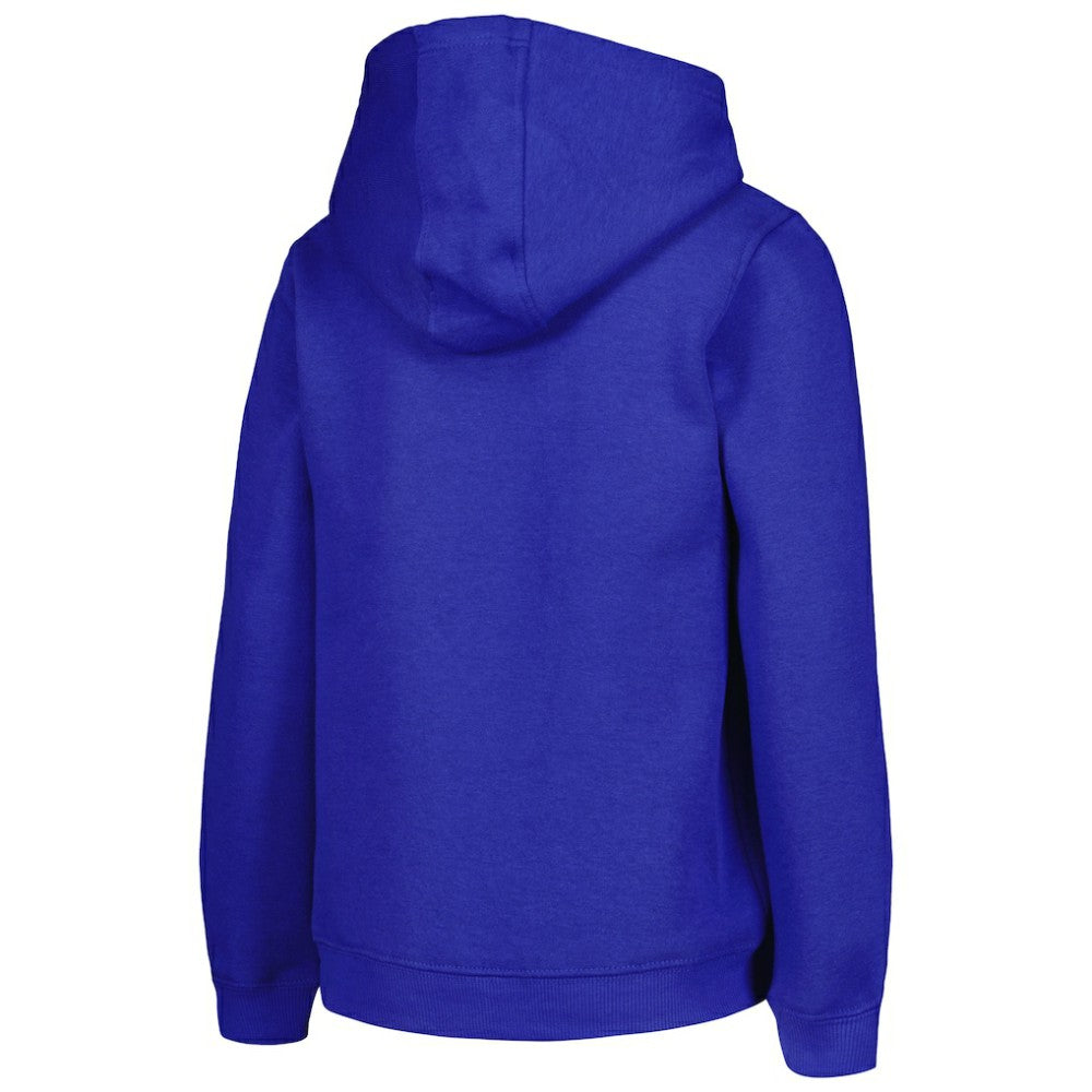 Texas Rangers Youth Team Primary Logo Pullover Hoodie - Royal - MLB Discount