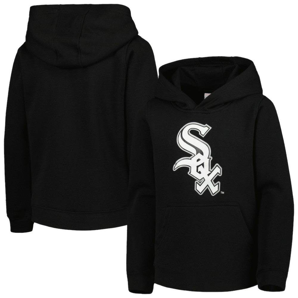 Chicago White Sox Youth Team Primary Logo Pullover Hoodie - Black - MLB on Sale