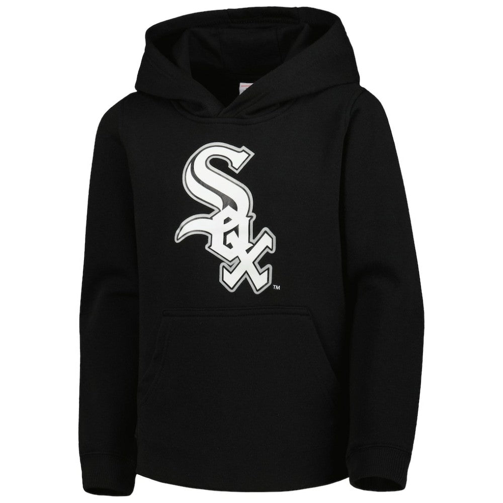 Chicago White Sox Youth Team Primary Logo Pullover Hoodie - Black - MLB on Sale