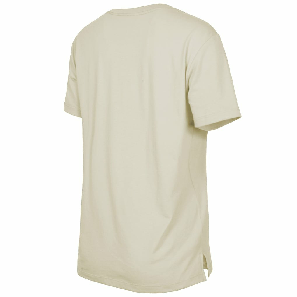 Las Vegas Raiders New Era Women's 2023 NFL Draft T-Shirt Cream