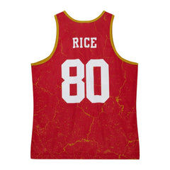 Mitchell & Ness Jerry Rice San Francisco 49ers 1994 Player Burst Tank Top Scarlet