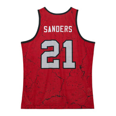 Mitchell & Ness Deion Sanders Atlanta Falcons 1989 Player Burst Tank Top Red