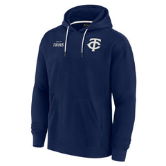 Minnesota Twins Fanatics Unisex Elements Super Soft Fleece Pullover Hoodie - Navy - Fanatics on Sale