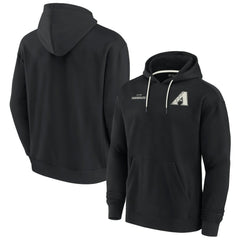 Arizona Diamondbacks Fanatics Unisex Elements Super Soft Fleece Pullover Hoodie - Black - Fanatics Online