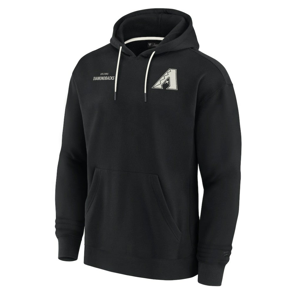 Arizona Diamondbacks Fanatics Unisex Elements Super Soft Fleece Pullover Hoodie - Black - Fanatics Online