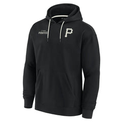 Pittsburgh Pirates Fanatics Unisex Elements Super Soft Fleece Pullover Hoodie - Black - Fanatics Lifestyle