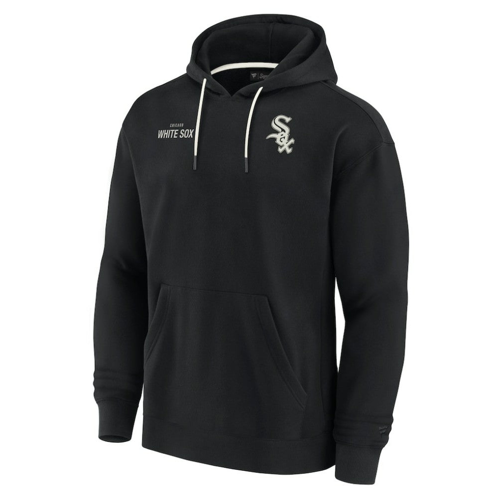 Chicago White Sox Fanatics Unisex Elements Super Soft Fleece Pullover Hoodie - Black - Fanatics Discount