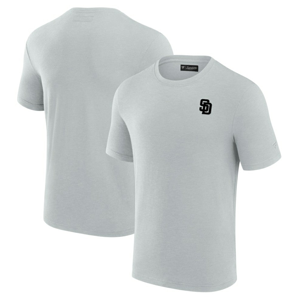 San Diego Padres Fanatics Modal Short Sleeve T-Shirt - Gray - Fanatics on Sale