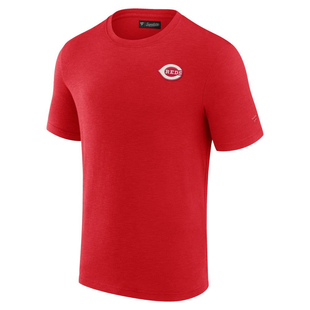 Cincinnati Reds Fanatics Modal Short Sleeve T-Shirt - Red - Fanatics Discount