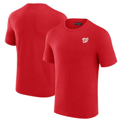 Washington Nationals Fanatics Modal Short Sleeve T-Shirt - Red - Fanatics Online