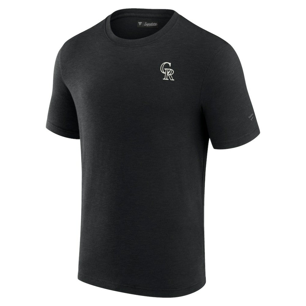 Colorado Rockies Fanatics Modal Short Sleeve T-Shirt - Black - Fanatics Lifestyle