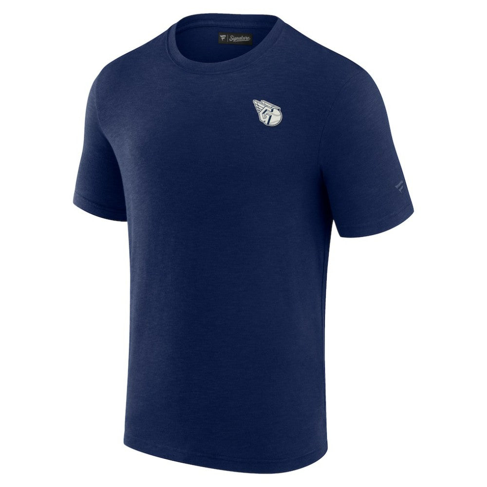 Cleveland Guardians Fanatics Modal Short Sleeve T-Shirt - Navy - Fanatics Sale