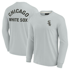 Chicago White Sox Fanatics Unisex Elements Super Soft Long Sleeve T-Shirt - Gray - Fanatics Sale