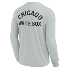 Chicago White Sox Fanatics Unisex Elements Super Soft Long Sleeve T-Shirt - Gray - Fanatics Sale