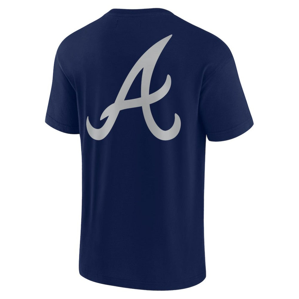 Atlanta Braves Fanatics Unisex Elements Super Soft Short Sleeve T-Shirt - Navy - Fanatics Online