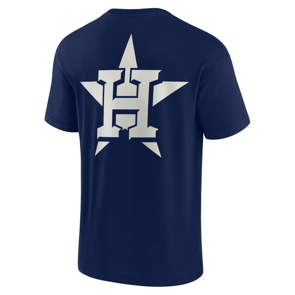Houston Astros Fanatics Unisex Elements Super Soft Short Sleeve T-Shirt - Navy - Fanatics Lifestyle