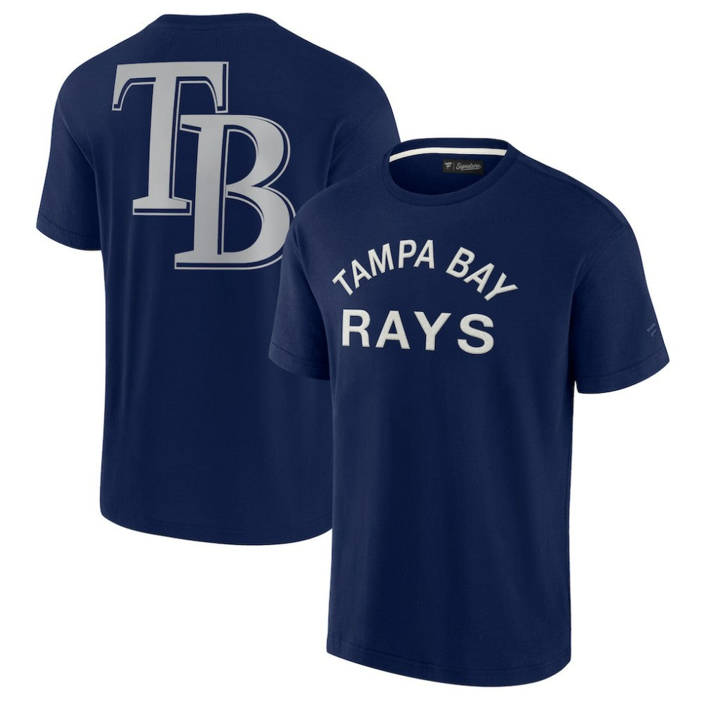 Tampa Bay Rays Fanatics Unisex Elements Super Soft Short Sleeve T-Shirt - Navy - Fanatics on Sale