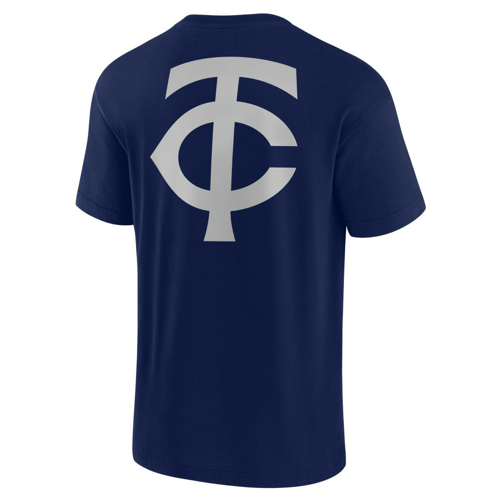 Minnesota Twins Fanatics Unisex Elements Super Soft Short Sleeve T-Shirt - Navy - Fanatics Discount