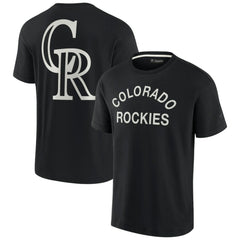 Colorado Rockies Fanatics Unisex Elements Super Soft Short Sleeve T-Shirt - Black - Fanatics on Sale