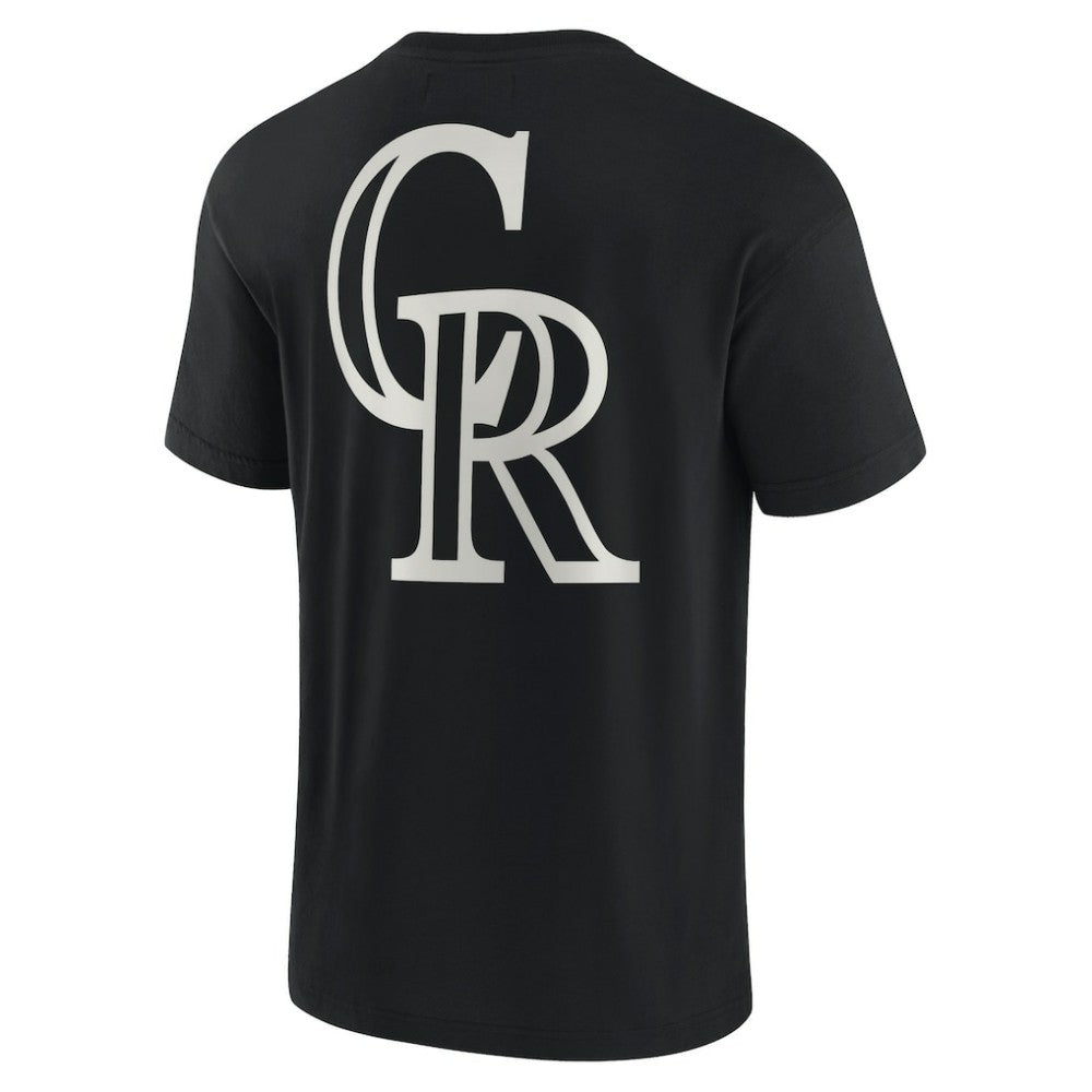 Colorado Rockies Fanatics Unisex Elements Super Soft Short Sleeve T-Shirt - Black - Fanatics on Sale