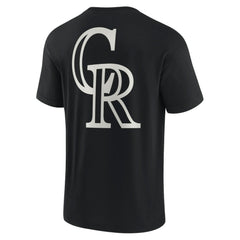 Colorado Rockies Fanatics Unisex Elements Super Soft Short Sleeve T-Shirt - Black - Fanatics on Sale