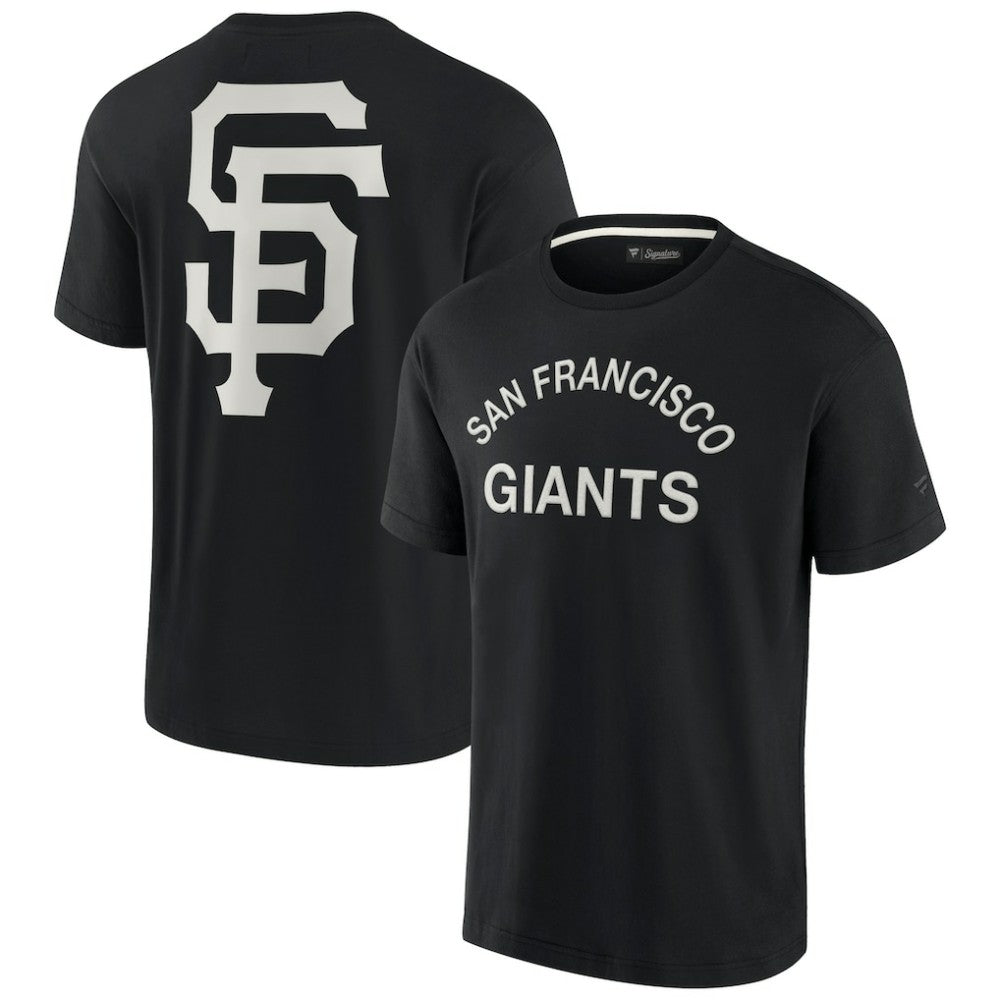 San Francisco Giants Fanatics Unisex Elements Super Soft Short Sleeve T-Shirt - Black - Fanatics on Sale