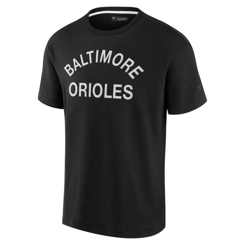 Baltimore Orioles Fanatics Unisex Elements Super Soft Short Sleeve T-Shirt - Black - Fanatics on Sale