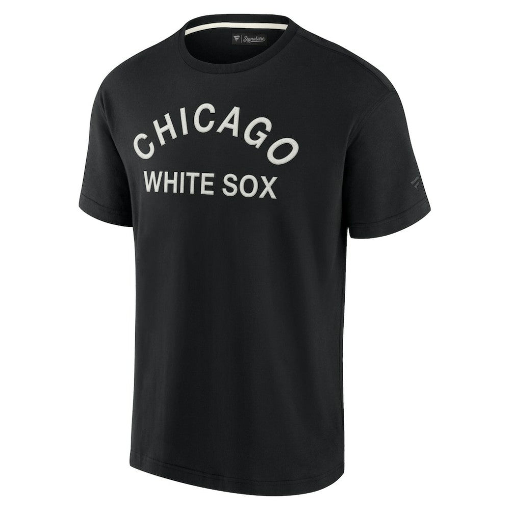 Chicago White Sox Fanatics Unisex Elements Super Soft Short Sleeve T-Shirt - Black - Fanatics Sale