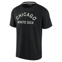 Chicago White Sox Fanatics Unisex Elements Super Soft Short Sleeve T-Shirt - Black - Fanatics Sale