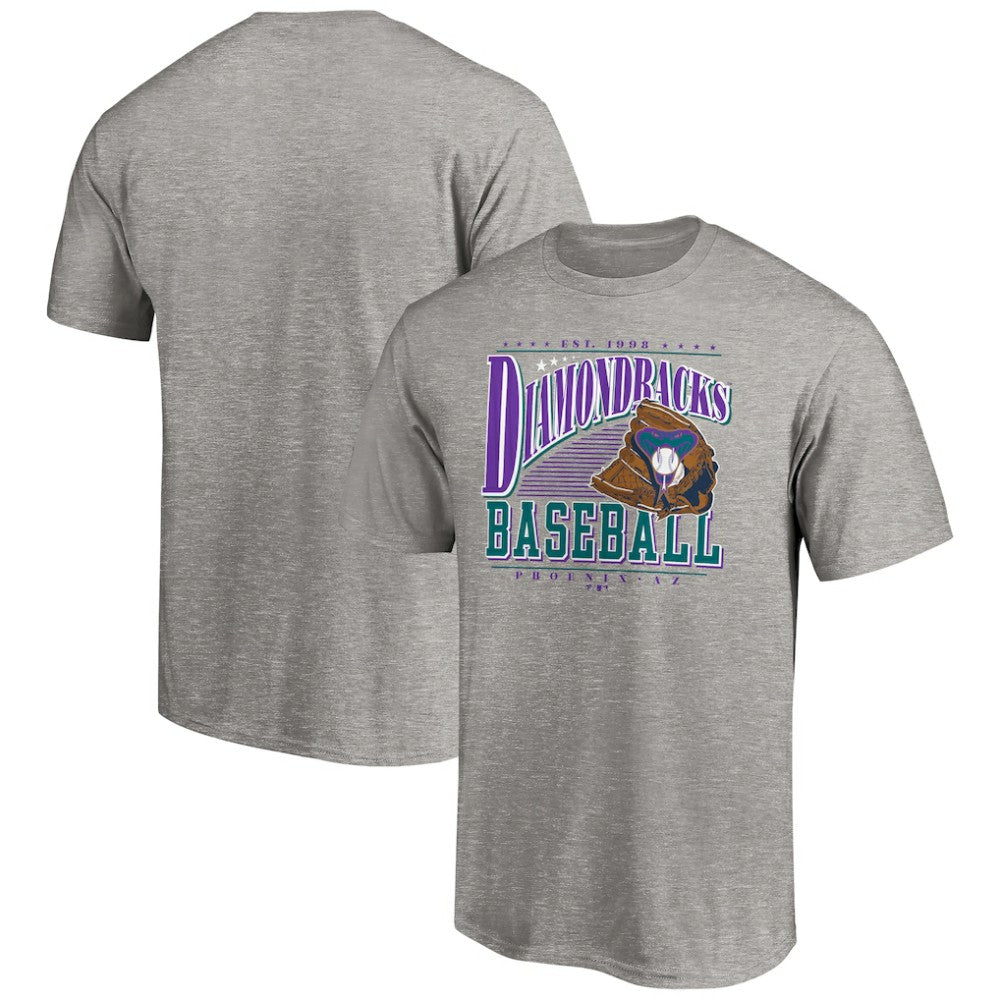 Arizona Diamondbacks Cooperstown Collection Winning Time T-Shirt - Heather Gray - MLB on Sale