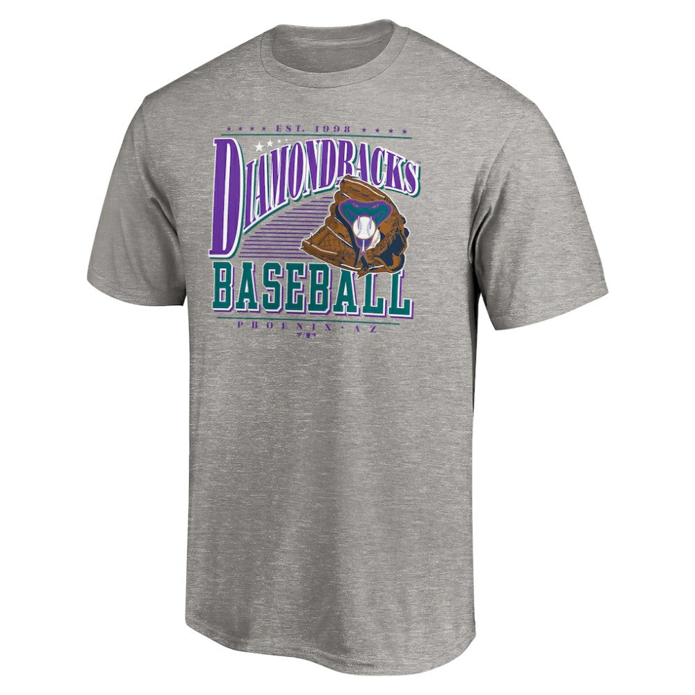 Arizona Diamondbacks Cooperstown Collection Winning Time T-Shirt - Heather Gray - MLB on Sale
