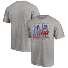 Atlanta Braves Cooperstown Collection Winning Time T-Shirt - Heather Gray - MLB Online