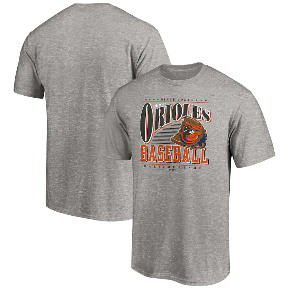 Baltimore Orioles Cooperstown Collection Winning Time T-Shirt - Heather Gray - MLB on Sale