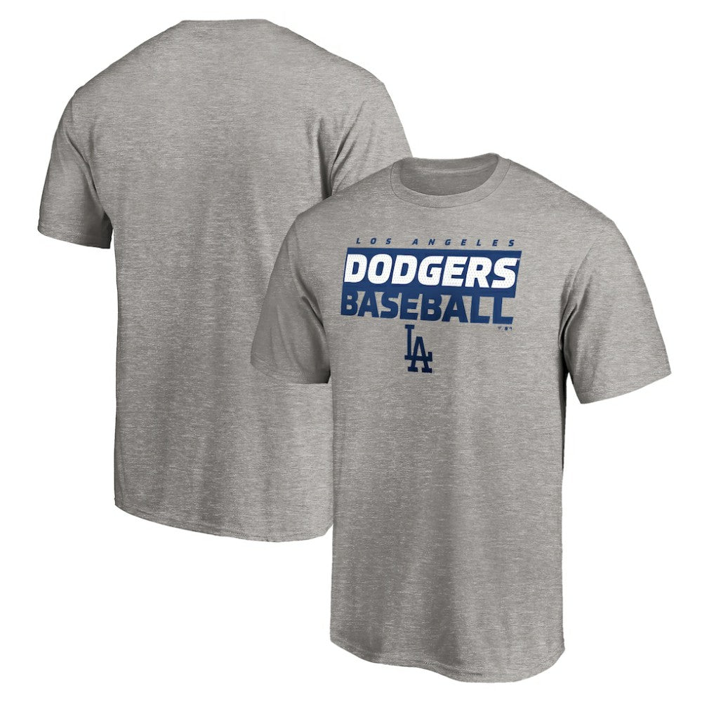 Los Angeles Dodgers Gain Ground T-Shirt - Heather Gray - MLB on Sale