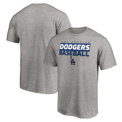 Los Angeles Dodgers Gain Ground T-Shirt - Heather Gray - MLB on Sale