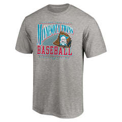 Minnesota Twins Cooperstown Collection Winning Time T-Shirt - Heather Gray - MLB Discount