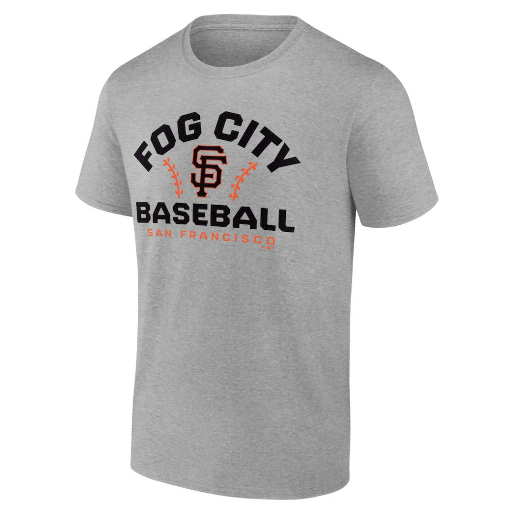 San Francisco Giants Team Go For Two T-Shirt - Heather Gray - MLB Sale