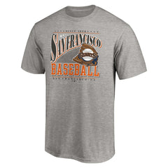 San Francisco Giants Cooperstown Collection Winning Time T-Shirt - Heather Gray - MLB Discount