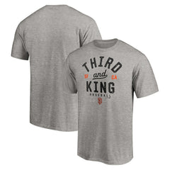 San Francisco Giants Heater T-Shirt - Heather Gray - MLB Online