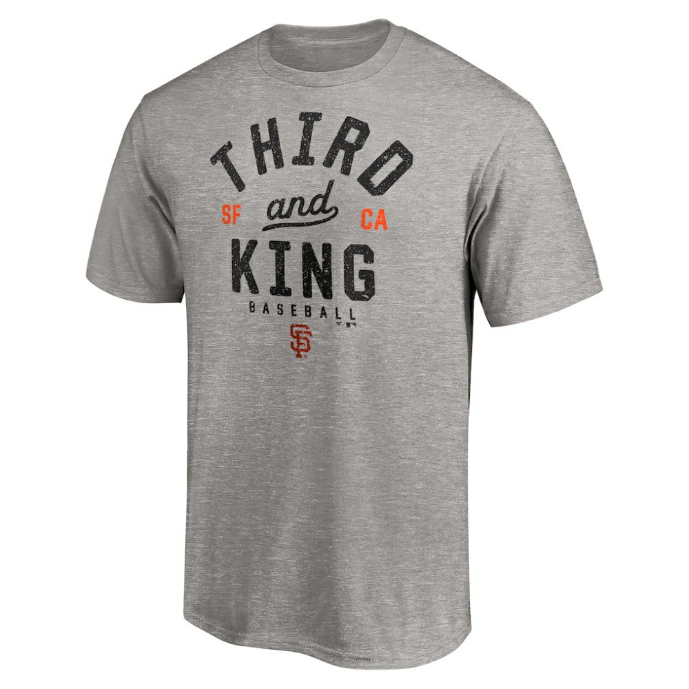 San Francisco Giants Heater T-Shirt - Heather Gray - MLB Online