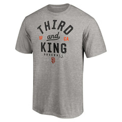 San Francisco Giants Heater T-Shirt - Heather Gray - MLB Online