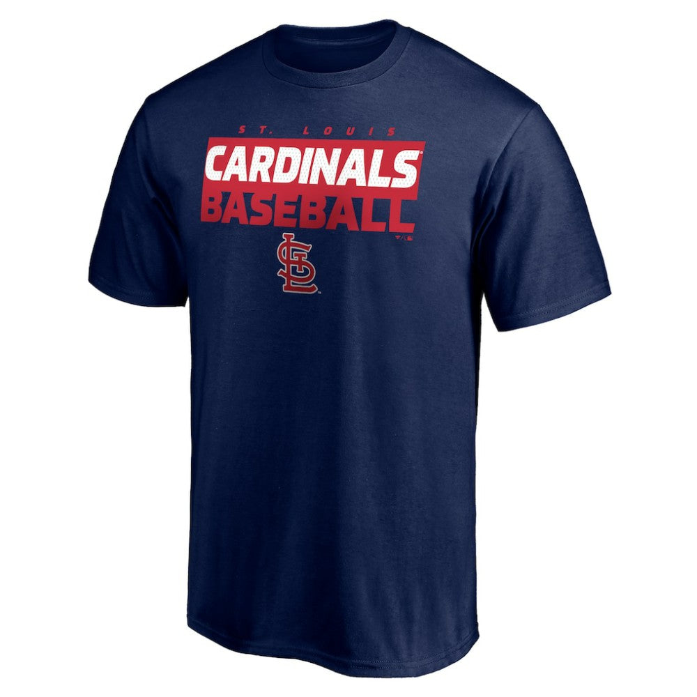 St. Louis Cardinals Gain Ground T-Shirt - Navy - MLB on Sale