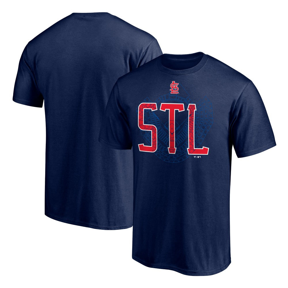 St. Louis Cardinals Paint the Black T-Shirt - Navy - MLB Lifestyle