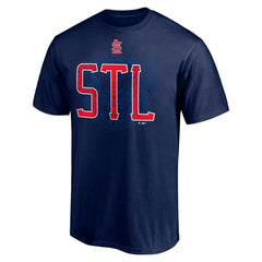St. Louis Cardinals Paint the Black T-Shirt - Navy - MLB Lifestyle