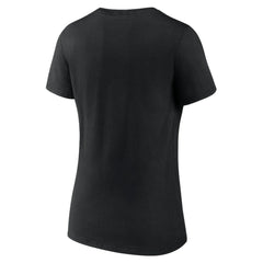 San Francisco Giants Women's Rough Diamond V-Neck T-Shirt - Black - MLB Online