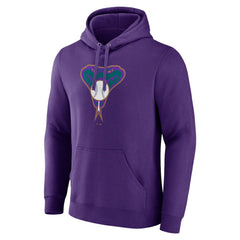 Arizona Diamondbacks Cooperstown Collection Pullover Hoodie - Purple - MLB Discount
