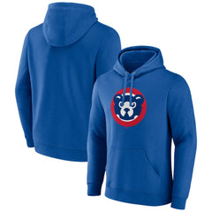 Chicago Cubs Cooperstown Collection Pullover Hoodie - Royal - MLB on Sale