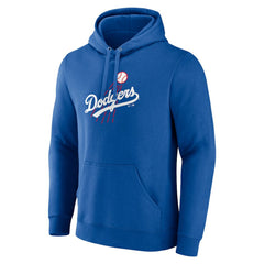 Los Angeles Dodgers Cooperstown Collection Pullover Hoodie - Royal - MLB Lifestyle